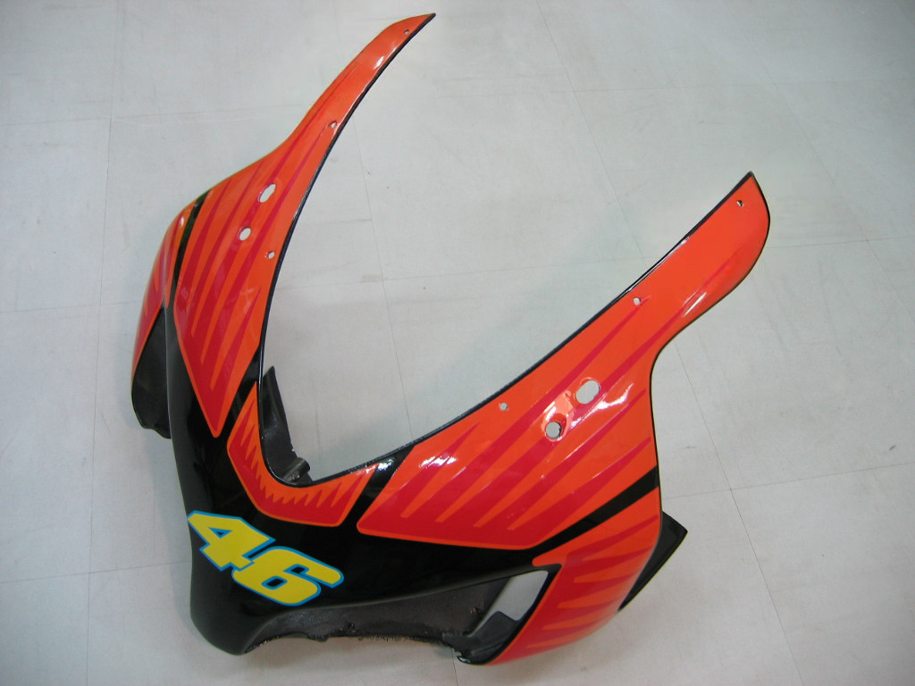 Amotopart Fairings Honda CBR 1000 RR Black Green Valentino Rossi Racing (2004-2005)