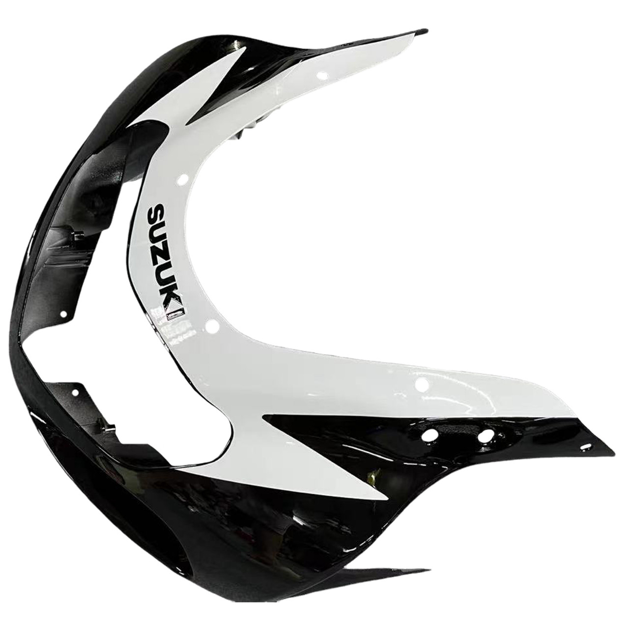 Amotopart Fairings Suzuki GSXR 600 Black & White GSXR Racing (2001-2003) 