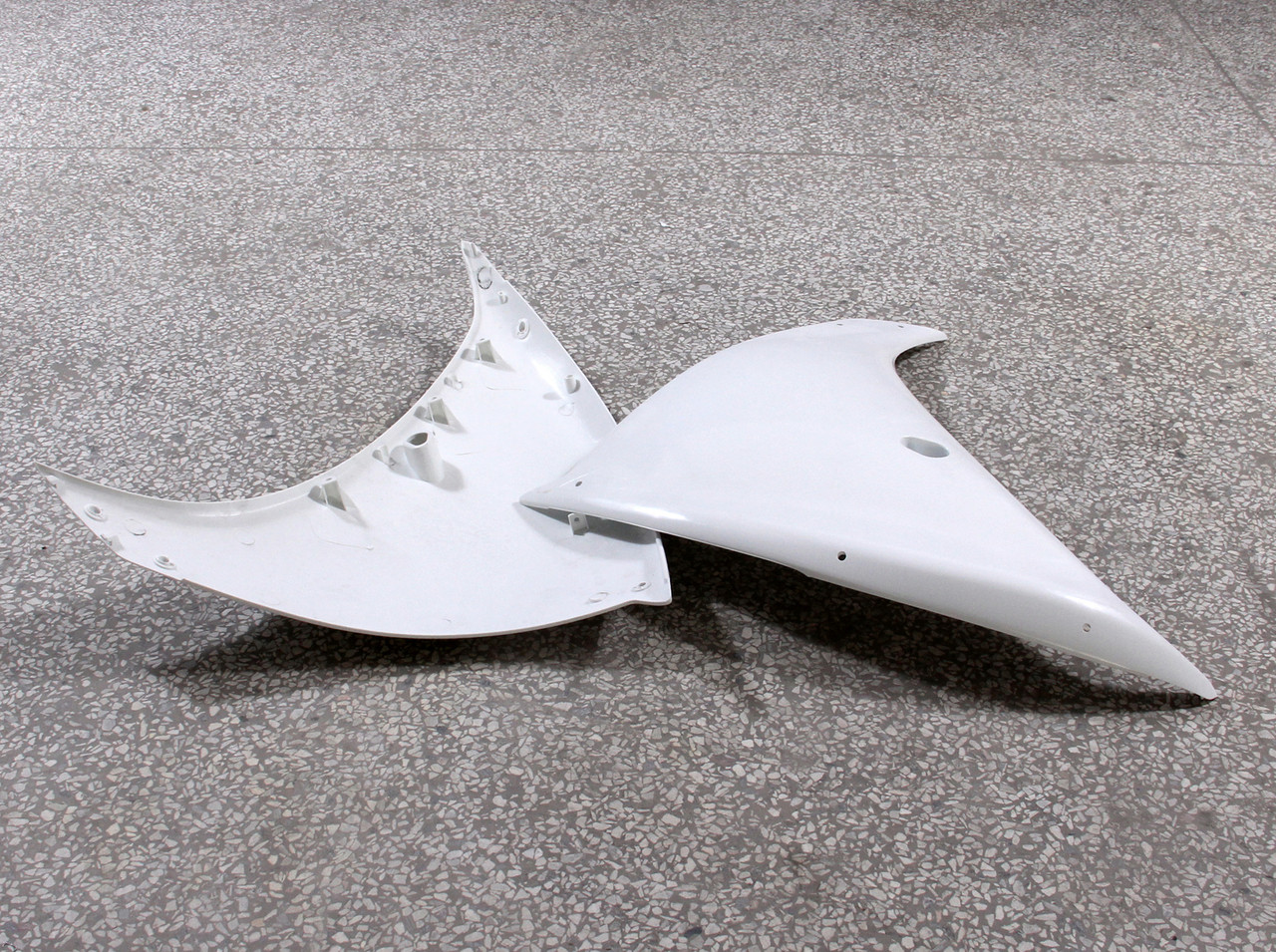 Fairings Plastics Yamaha YZF R1 Grey R1 Racing (2012-2014)