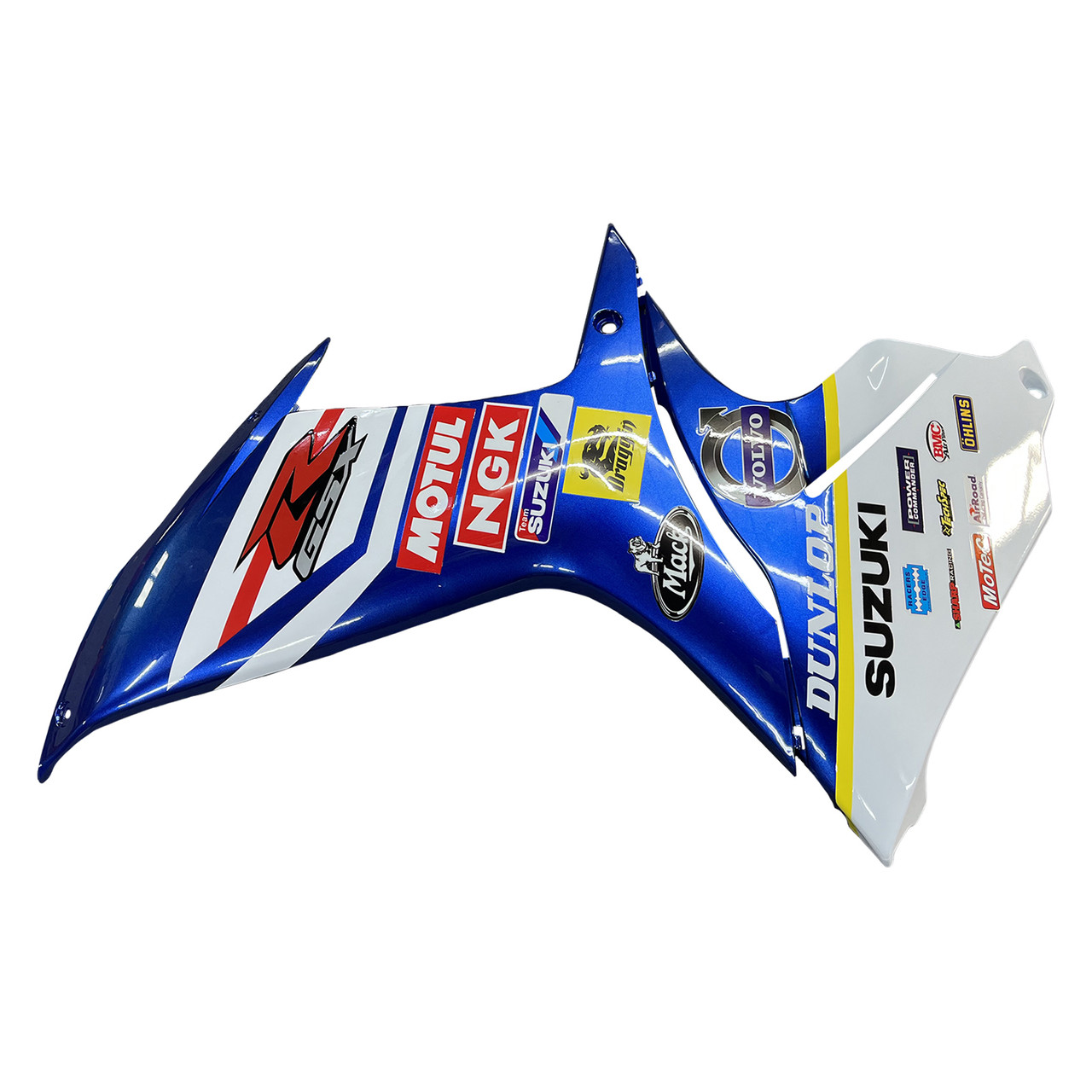 Amotopart Fairings Plastics Suzuki GSXR600 GSXR750 K11 Blue White Dunlop Racing (2011-2022) 