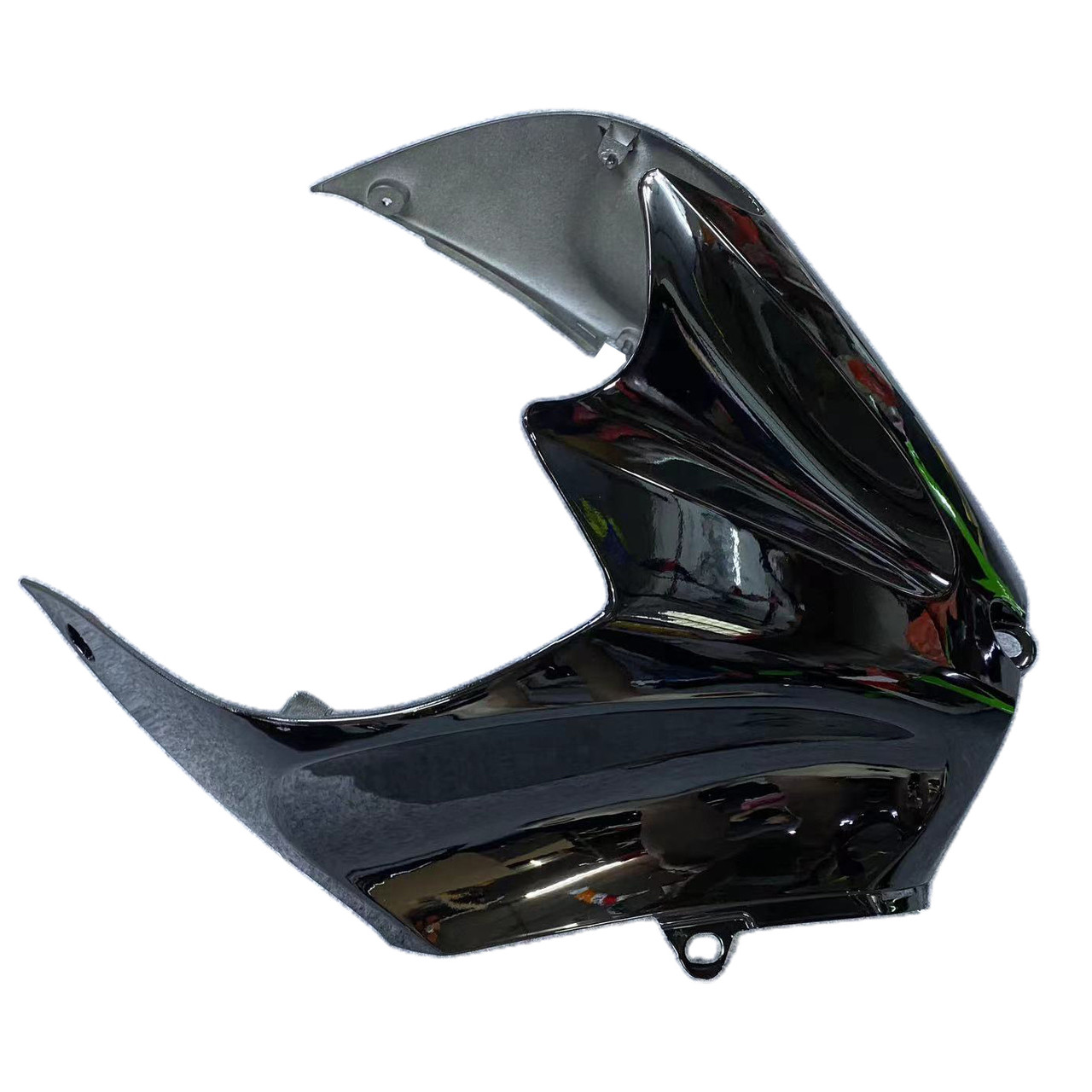 Amotopart Fairings Kawasaki ZX14R Black & Green Flame Ninja Racing