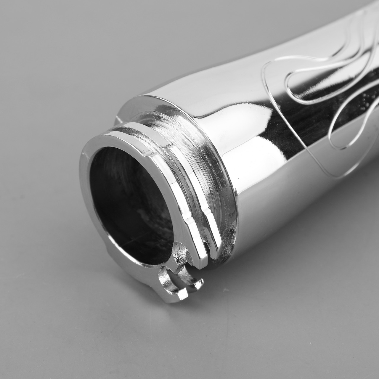 Grips Honda Magna, Shadow 600/750/1100, Spirit 750, VTX1800, Flame 2 - Chrome