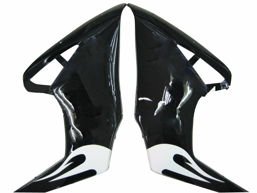 Amotopart Fairings Suzuki GSXR 1000 Black White Suzuki GSXR Racing  (2005-2006)