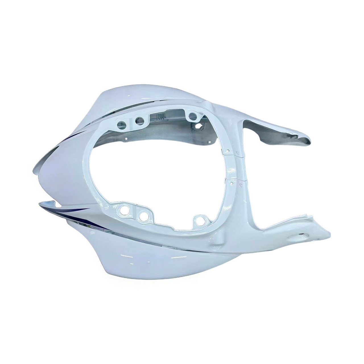 Amotopart Fairings Suzuki GSX 1300 Hayabusa White Grey Blue Racing  (2008-2020)