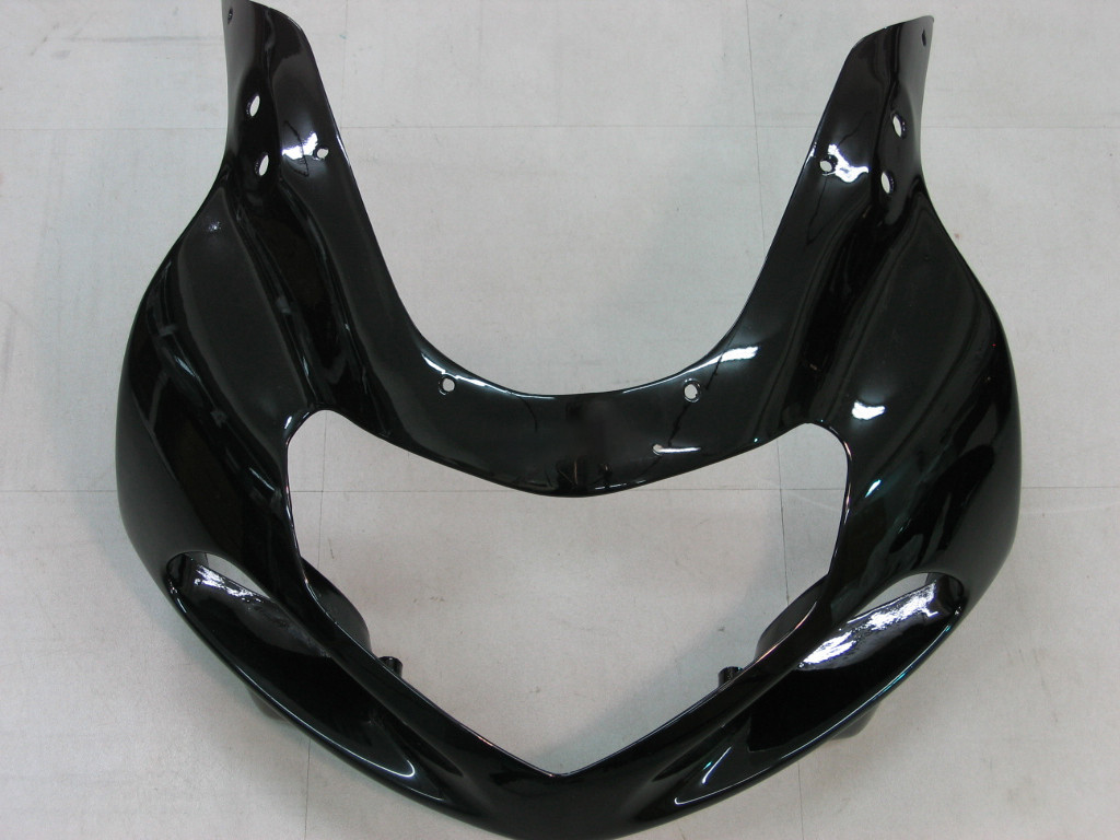 Amotopart Fairings Suzuki GSXR 1000 Black Suzuki GSXR Racing  (2000-2002)