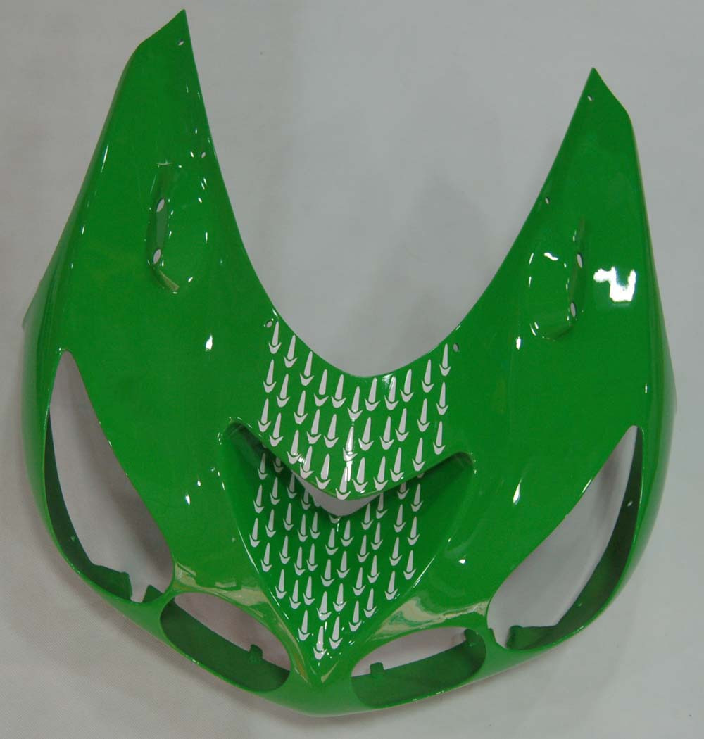 Amotopart Fairings Kawasaki ZX14R Green Black No.56 Nakano Racing (2006-2011)