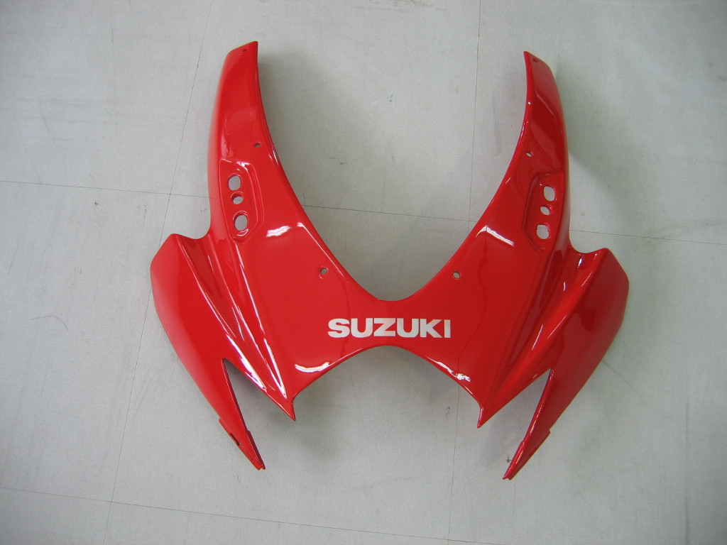 Fairings Suzuki GSXR 600 750 Red White Black GSXR Racing  (2006-2007)