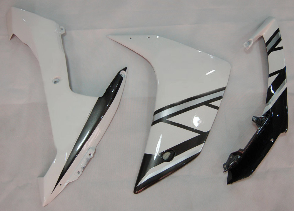 Amotopart Fairings Yamaha YZF-R1 Black White FIAT R1 Racing (2007-2008)