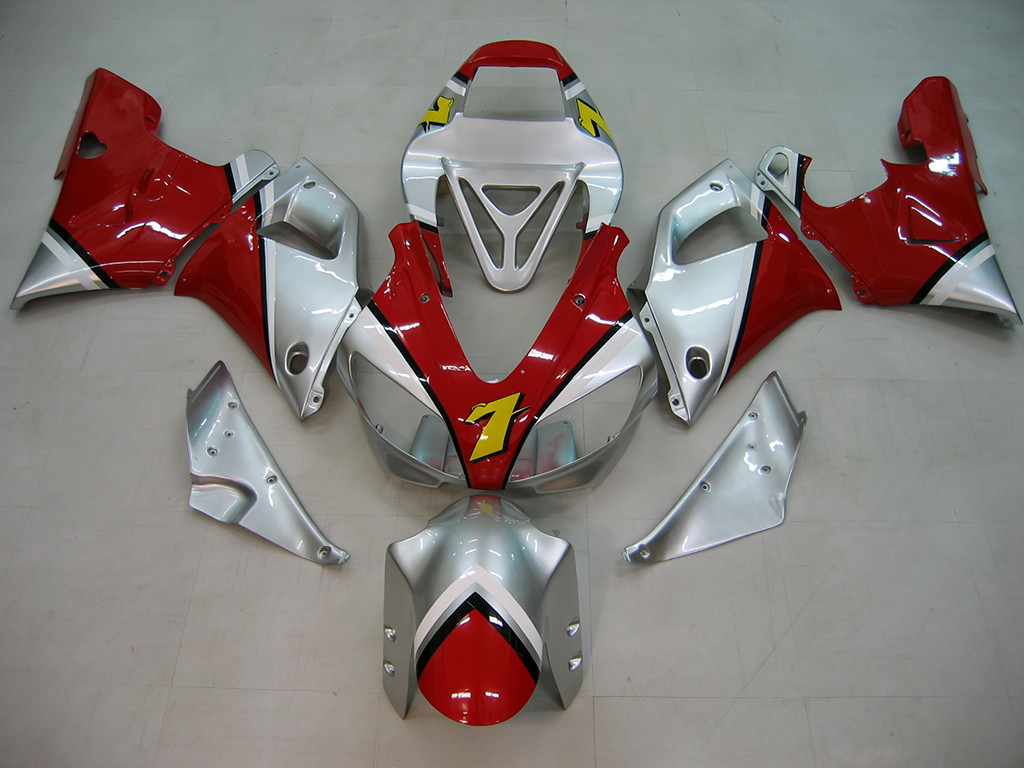 Amotopart Fairings Yamaha YZF-R1 Red Silver No.7 Fortuna Racing (1998-1999)