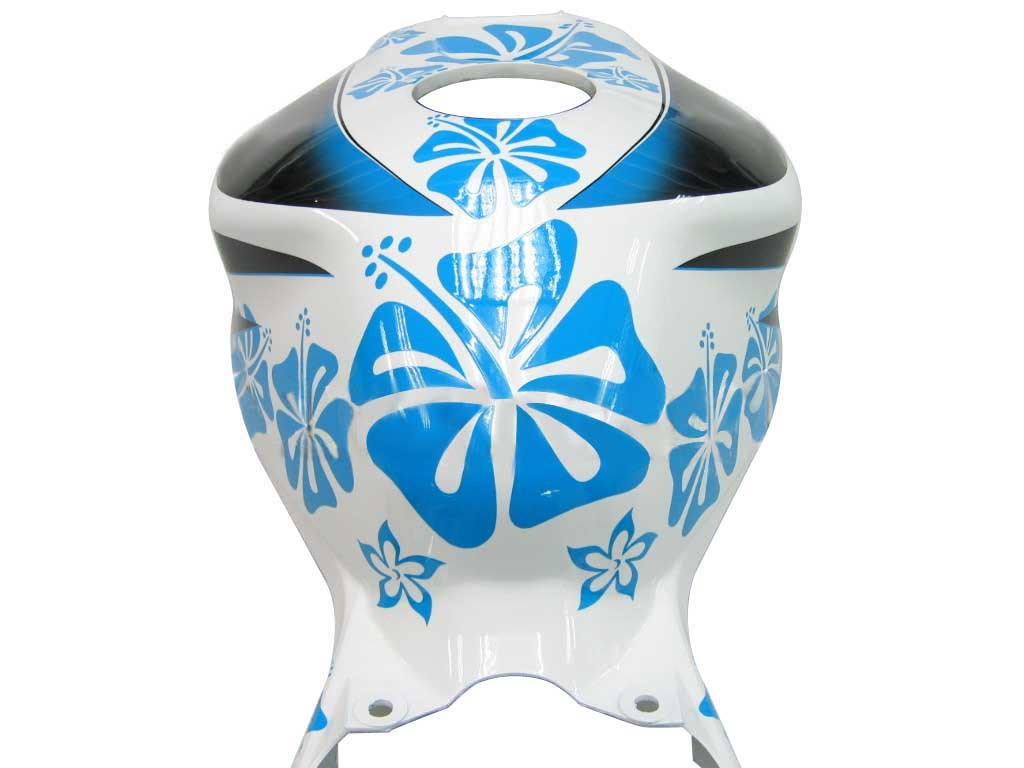 Amotopart Fairings Honda CBR 1000 RR White & Blue Floral Racing (2006-2007)