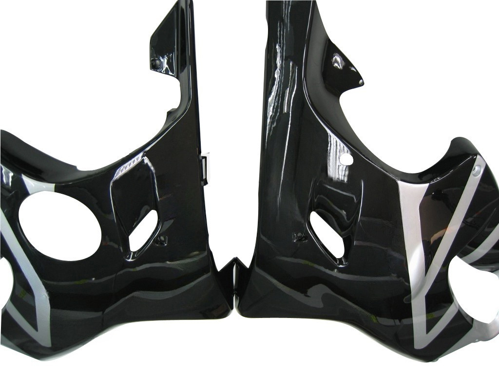 Amotopart Fairings Honda CBR 600 F4i Silver & Black F4i Racing (2004-2007)