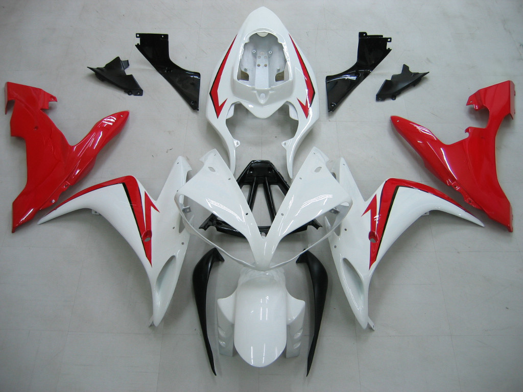 Amotopart Fairings Yamaha YZF-R1 White Red R1 Racing (2004-2006)