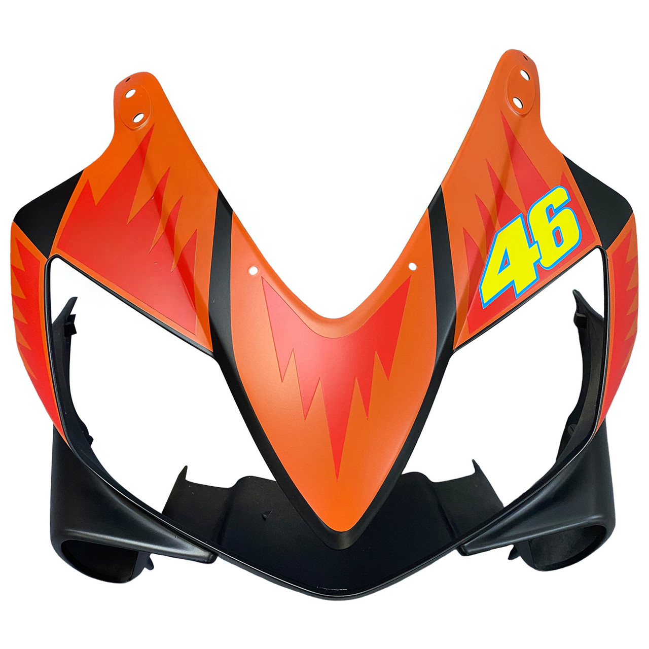 Amotopart Fairings Honda CBR 600 F4i Black Valentino Rossi Racing (2004-2007)