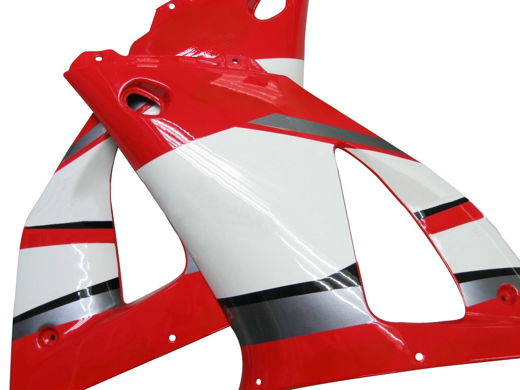 Amotopart Fairings Yamaha YZF-R1 Red White Black  R1 Racing (2000-2001)
