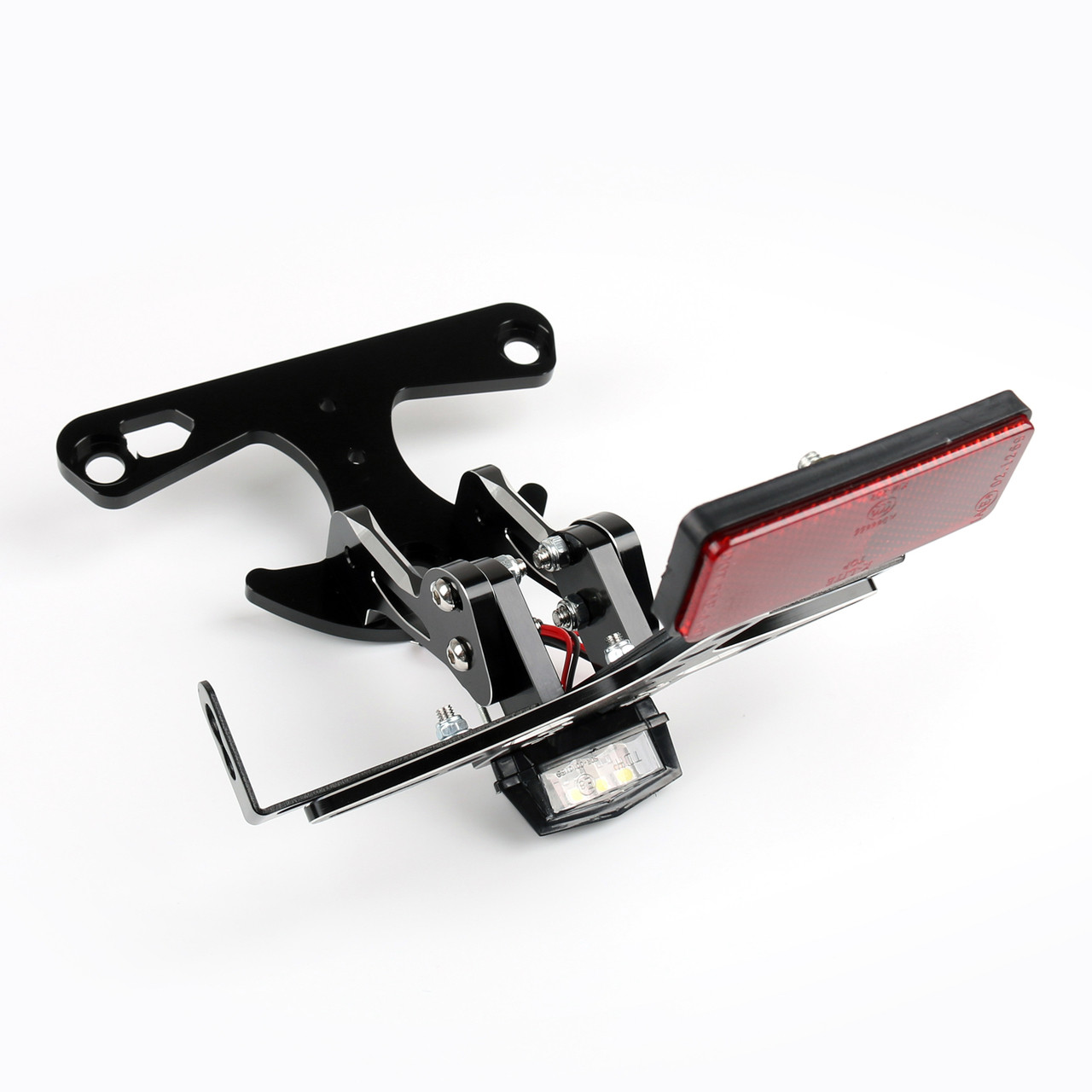 Motorcycle Fender Eliminator Motorcycle Tail Tidy Kit For Honda CB Models - License Plate Holder With LED Lights | Fender Eliminator CB300R CB250R Tail Tidy - Foto 2