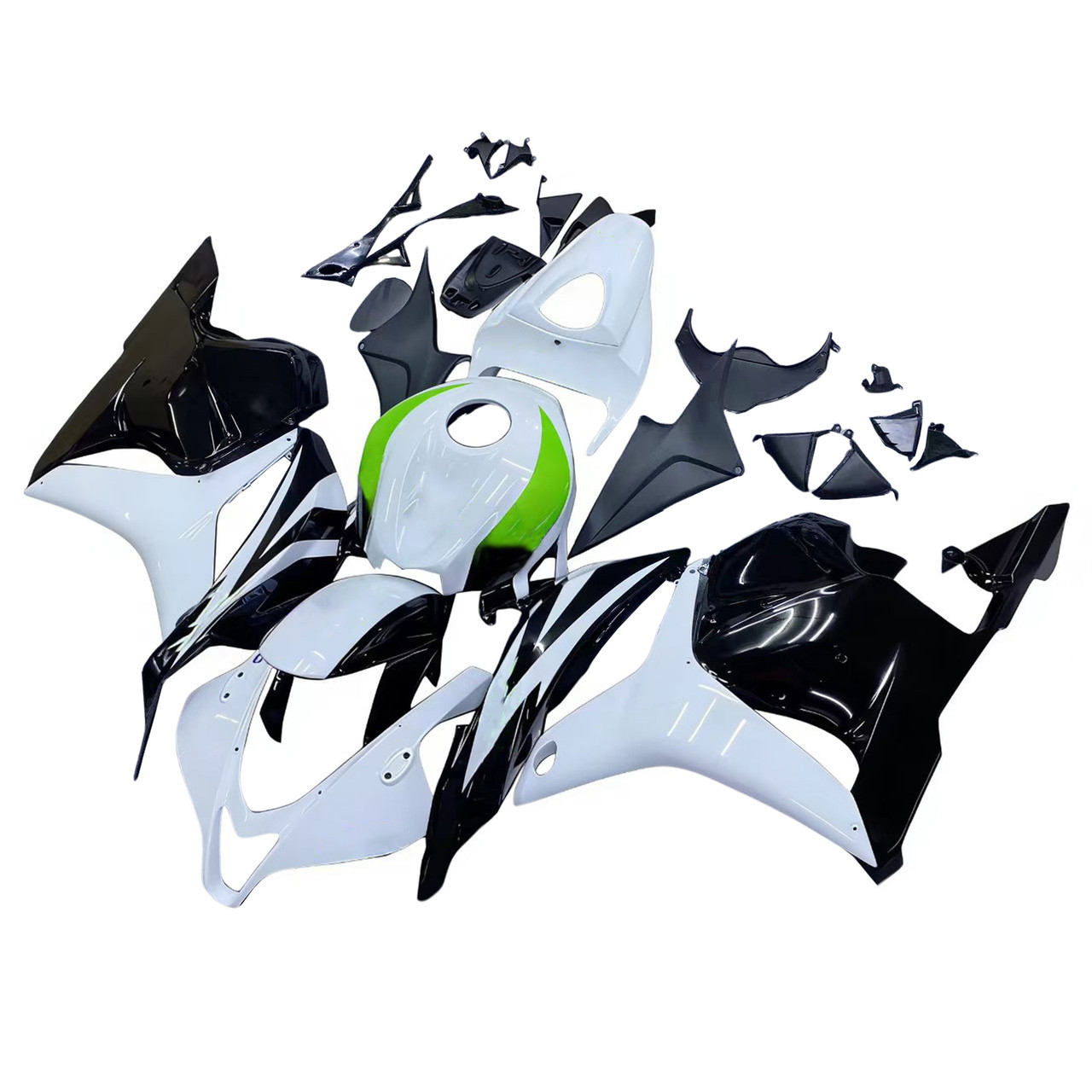 Amotopart Fairings Honda CBR 600 RR White & Black Hannspree Racing (2009-2012)
