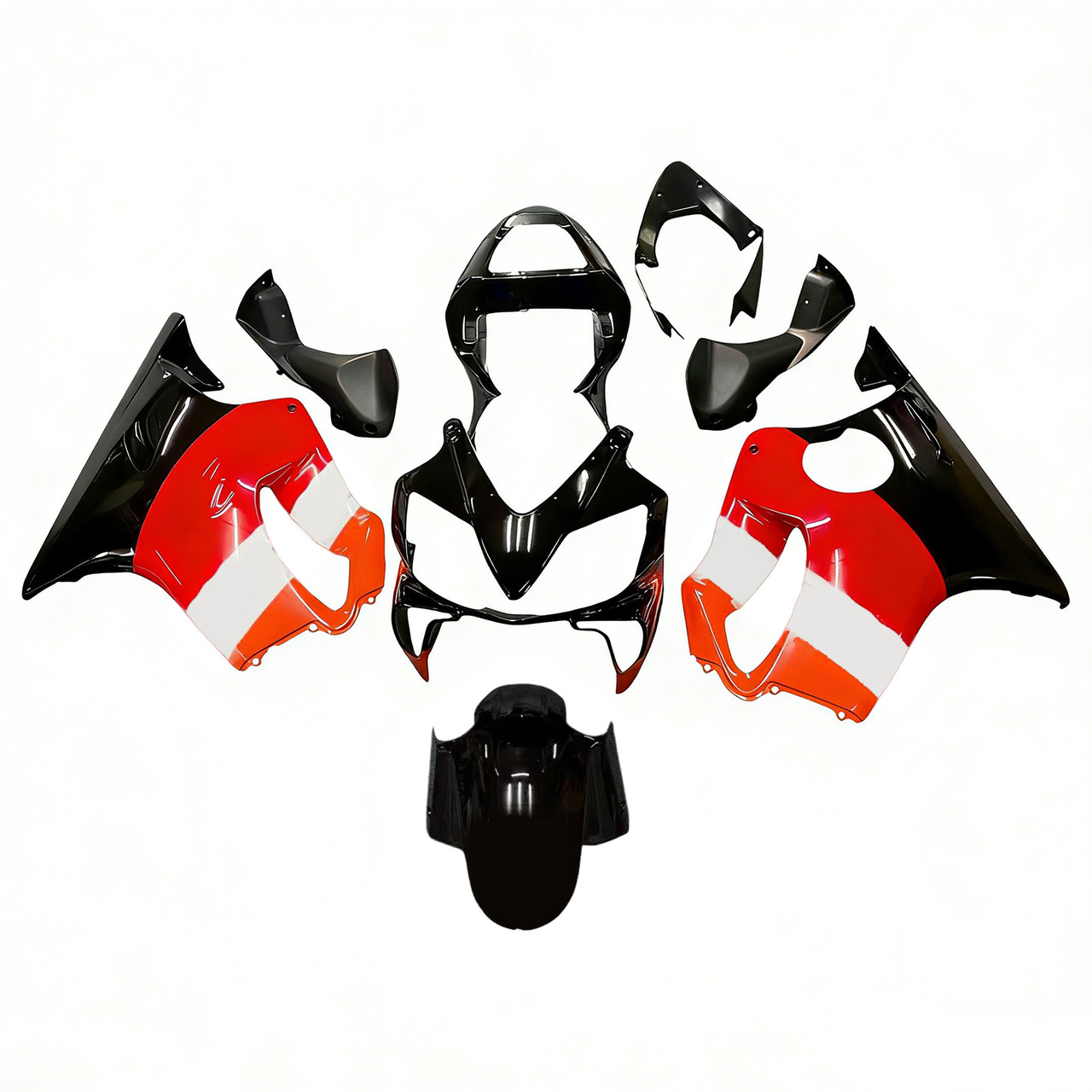 Amotopart Fairings Honda CBR 600 F4i Black Repsol Racing (2001-2003)