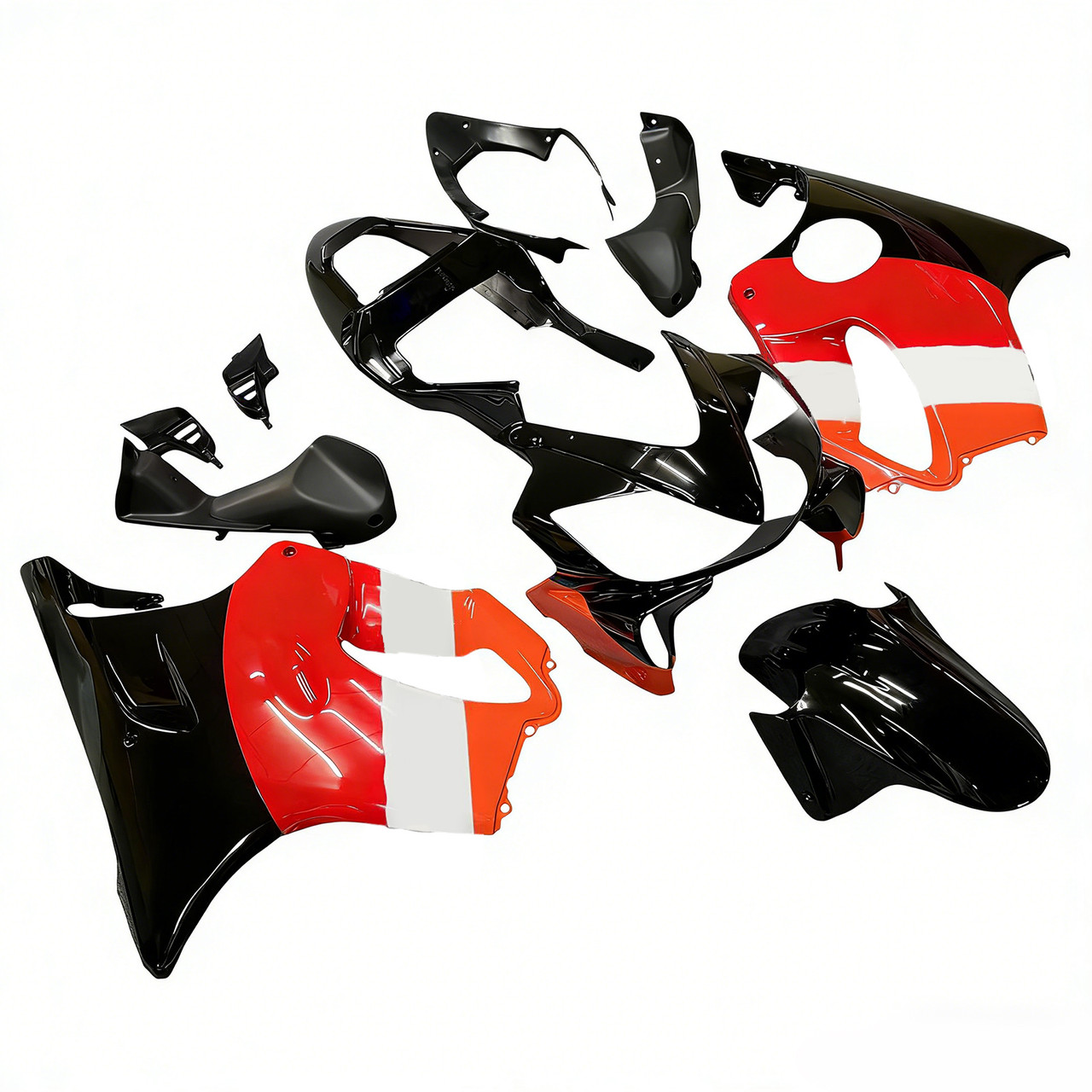 Amotopart Fairings Honda CBR 600 F4i Black Repsol Racing (2001-2003)