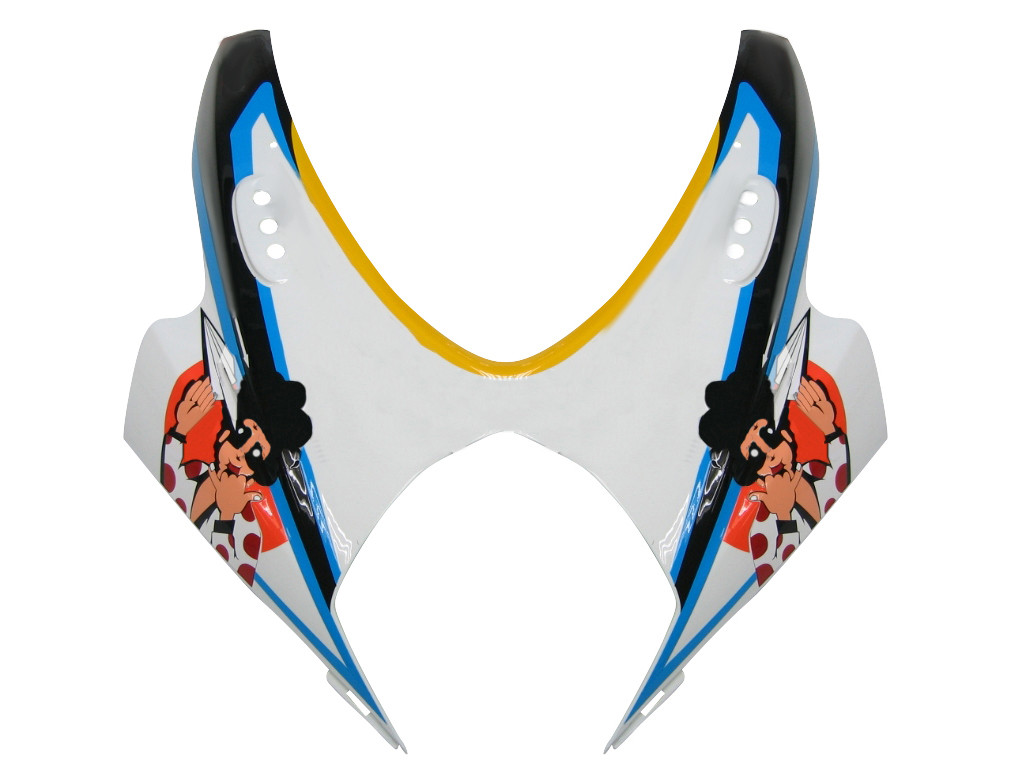 Amotopart Fairings Suzuki GSXR 1000 Multi-Color pepephone No.76 Racing  (2007-2008)