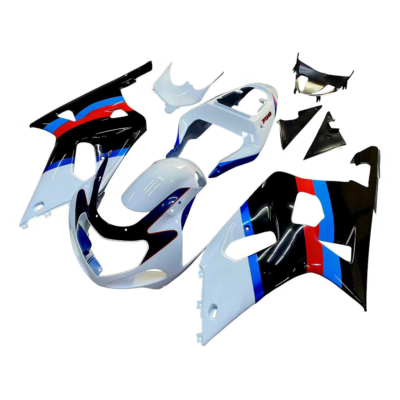 Amotopart Fairings Suzuki GSXR 600 Multi-Color Suzuki GSXR Racing  (2001-2003)