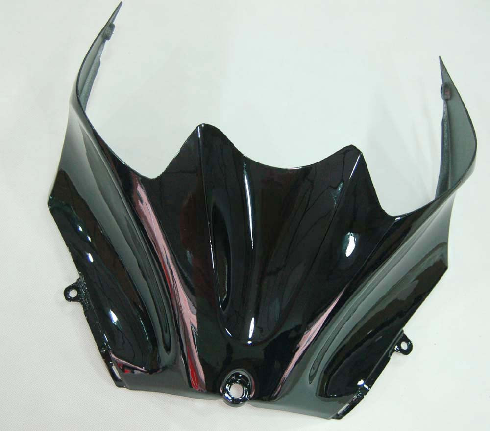Amotopart Fairings Kawasaki ZX14R Black White West Ninja Racing (2006-2011)