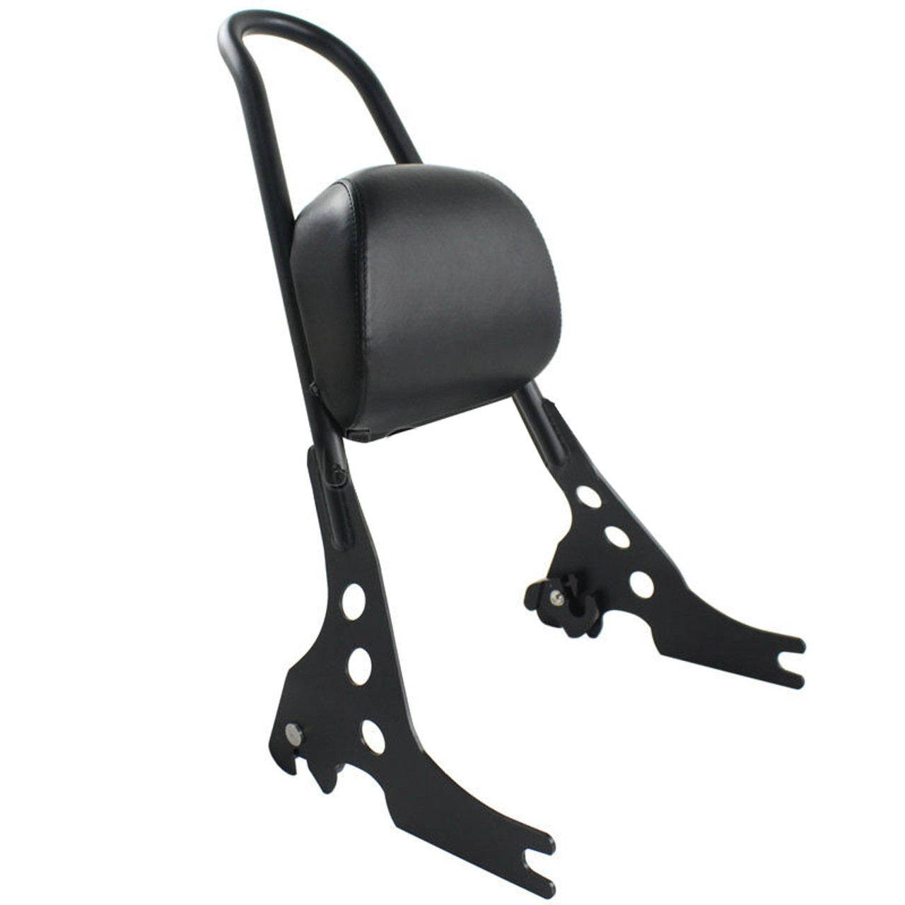 Sissy Bar Luggage Rack Seat Backrest Pad For 2015-18 Street 500