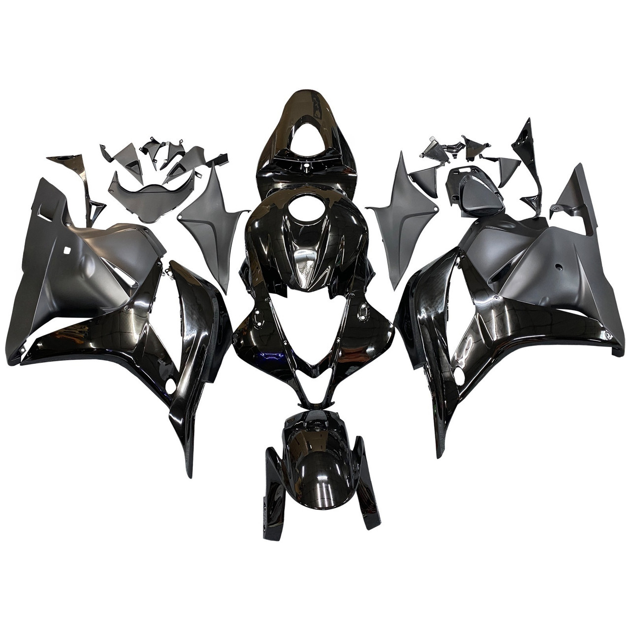 Amotopart Fairings Honda CBR 600 RR Black CBR Racing (2009-2012)