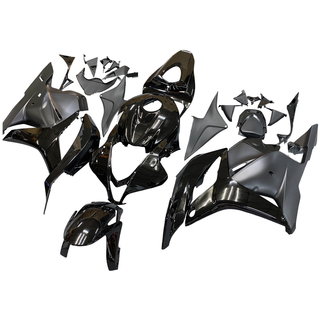Amotopart Fairings Honda CBR 600 RR Black CBR Racing (2009-2012)