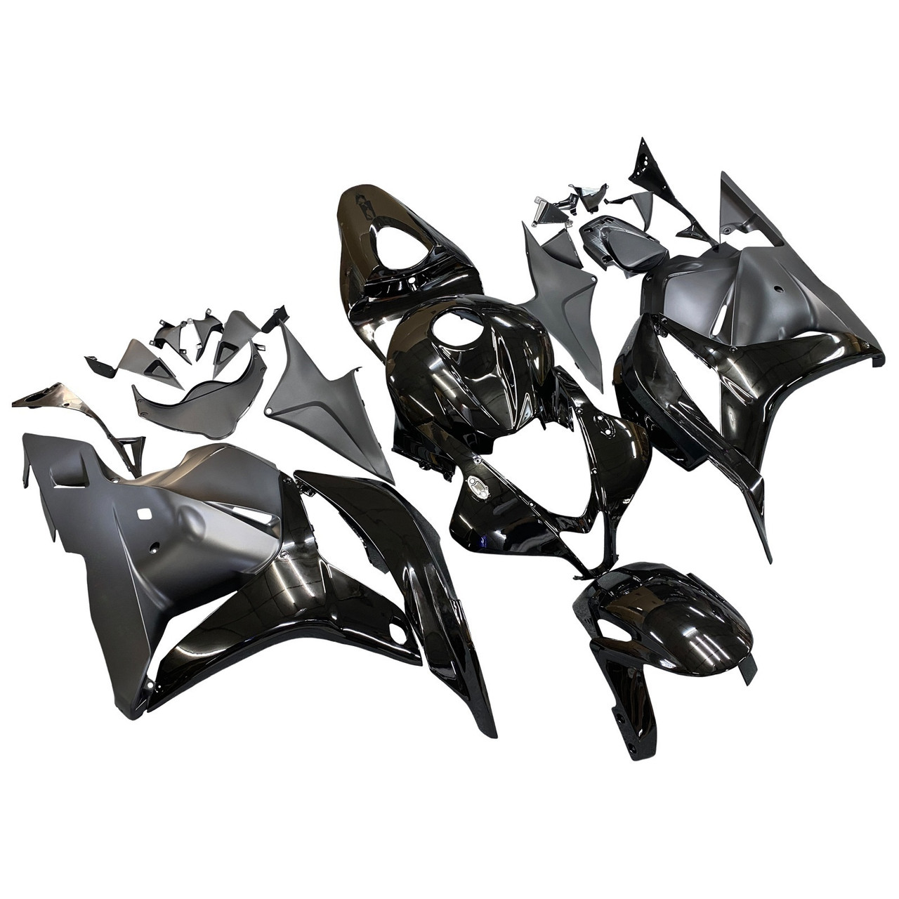 Amotopart Fairings Honda CBR 600 RR Black CBR Racing (2009-2012)