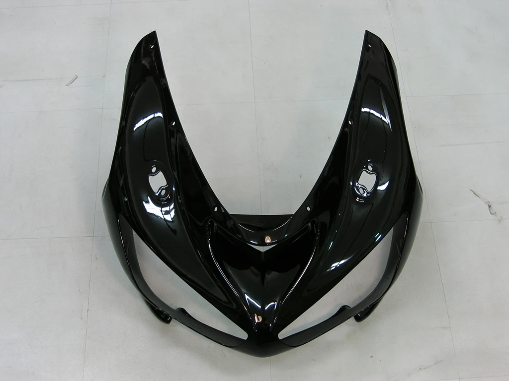 Amotopart Fairings Kawasaki ZX6R 636 Black White West ZX6R  Racing  (2005-2006)