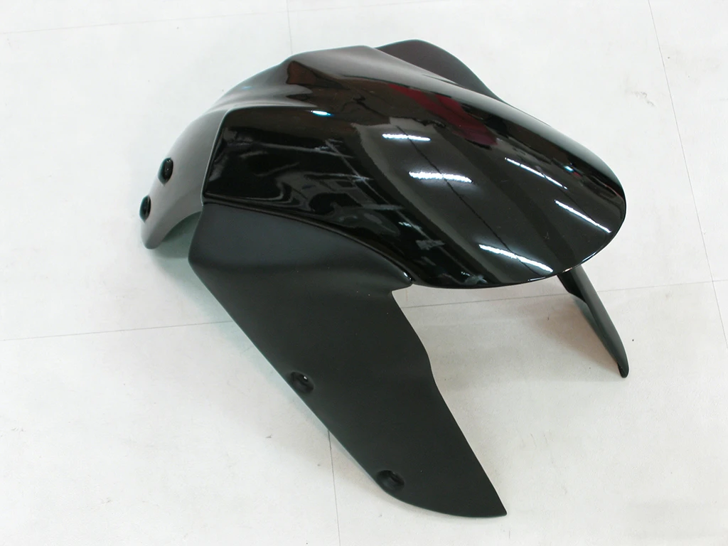 Amotopart Fairings Kawasaki ZX6R 636 Black White West ZX6R  Racing  (2005-2006)