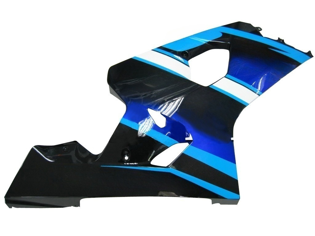 Amotopart Fairings Suzuki GSXR 600 750 White Blue Brux GSXR Racing  (2004-2005)