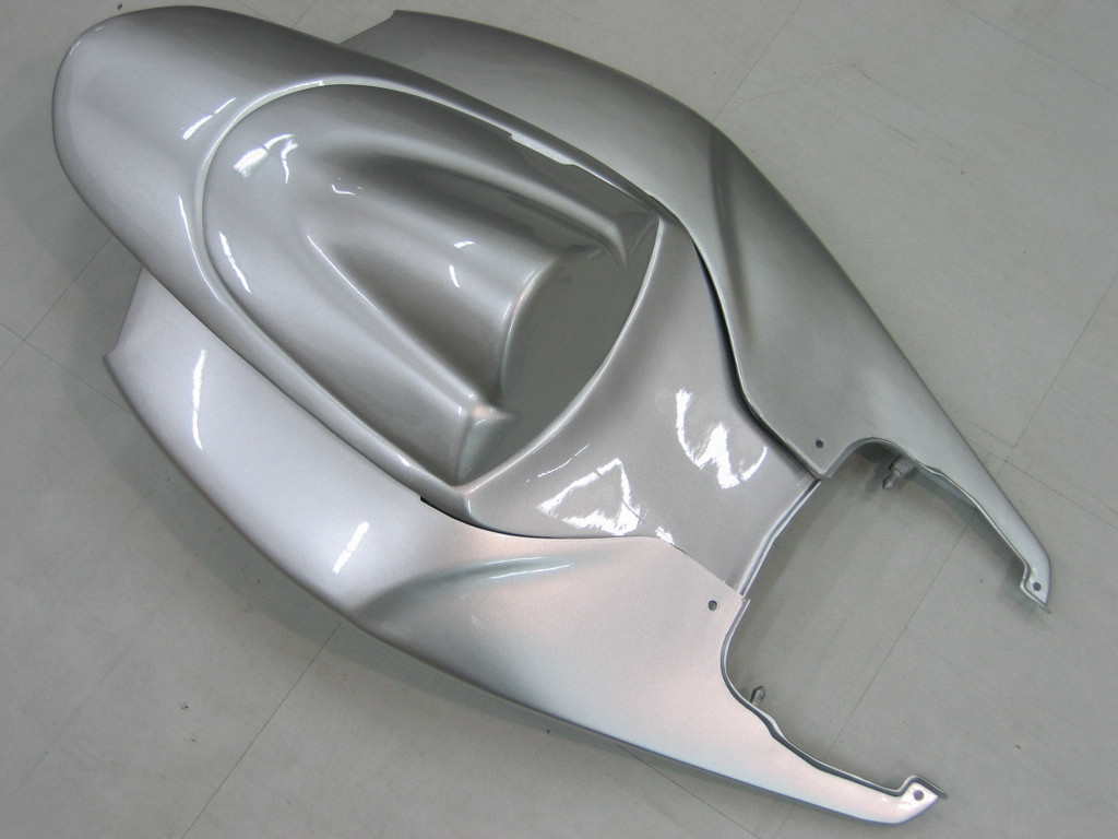 Amotopart Fairings Suzuki GSXR 600 750 Silver & Black GSXR Racing  (2006-2007)