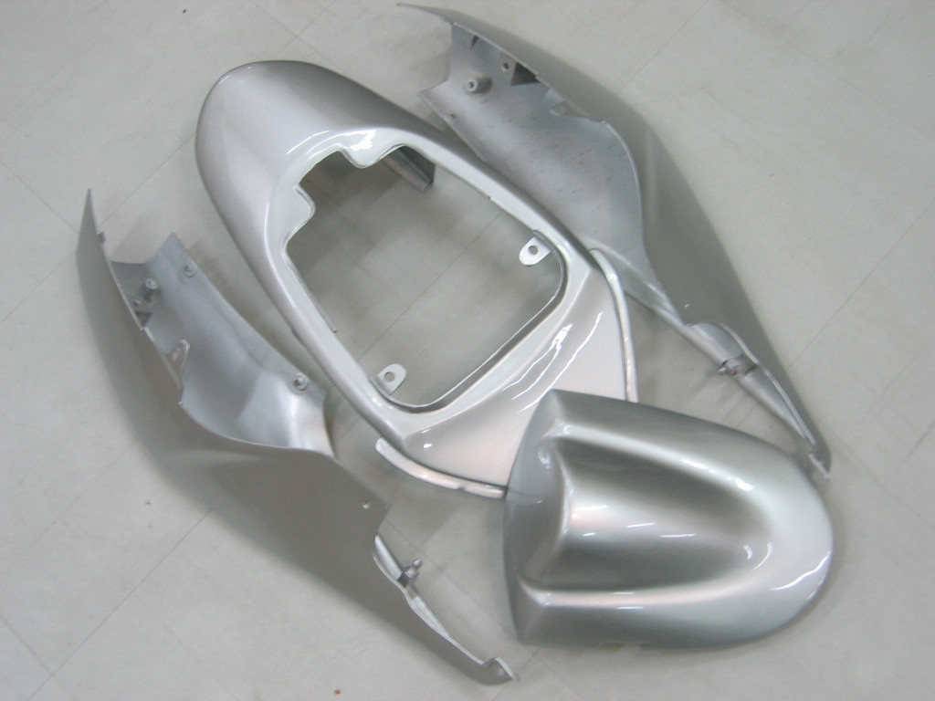 Amotopart Fairings Suzuki GSXR 600 750 Silver & Black GSXR Racing  (2006-2007)