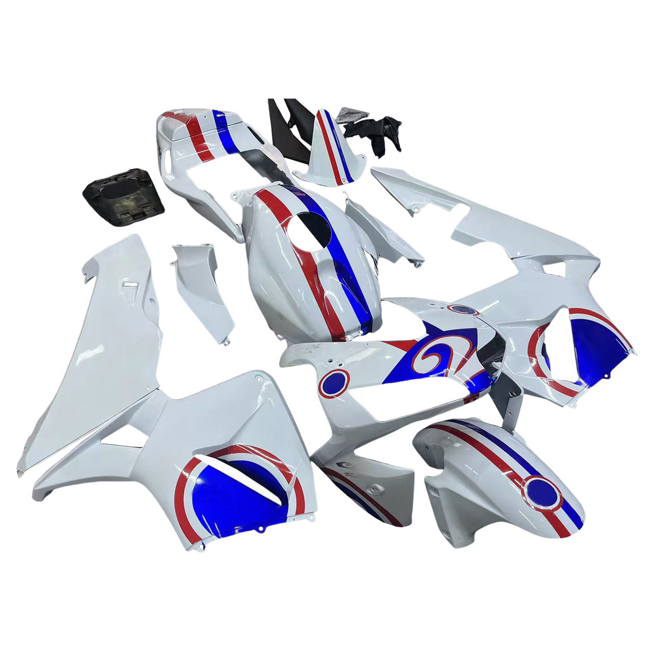 Amotopart Fairings Honda CBR 600 RR No.2 White Repsol Racing (2003-2004)