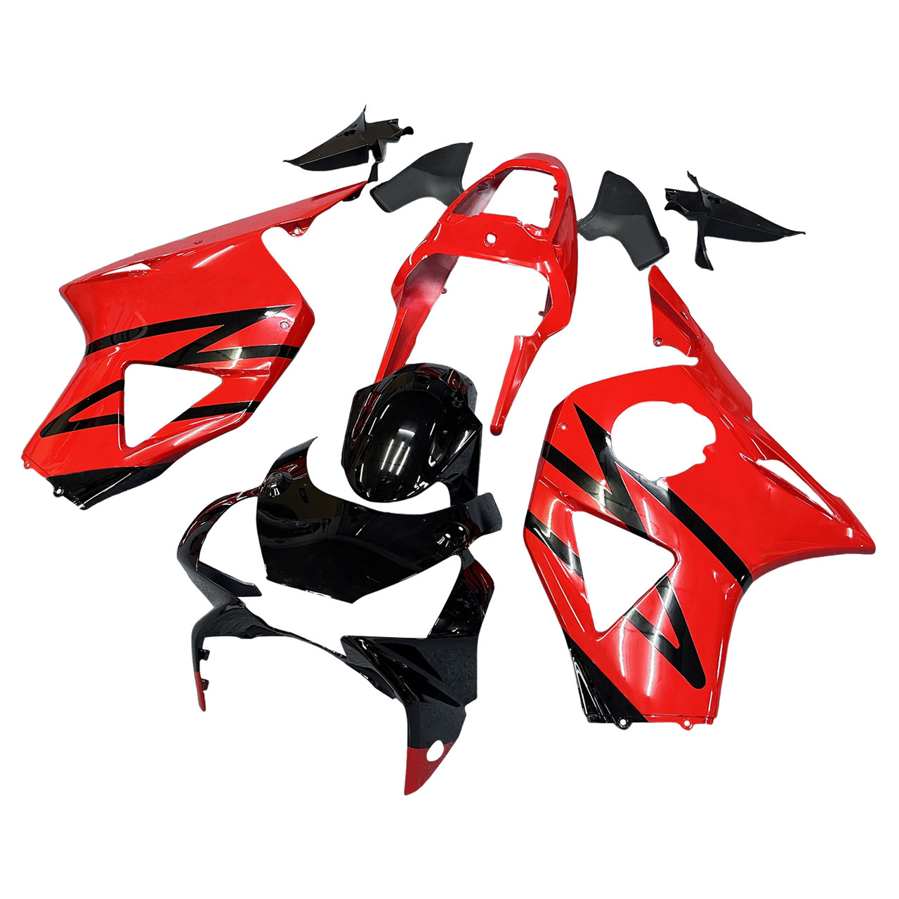 Amotopart Fairings Honda CBR 954 RR Red & Black RR Racing (2002-2003)