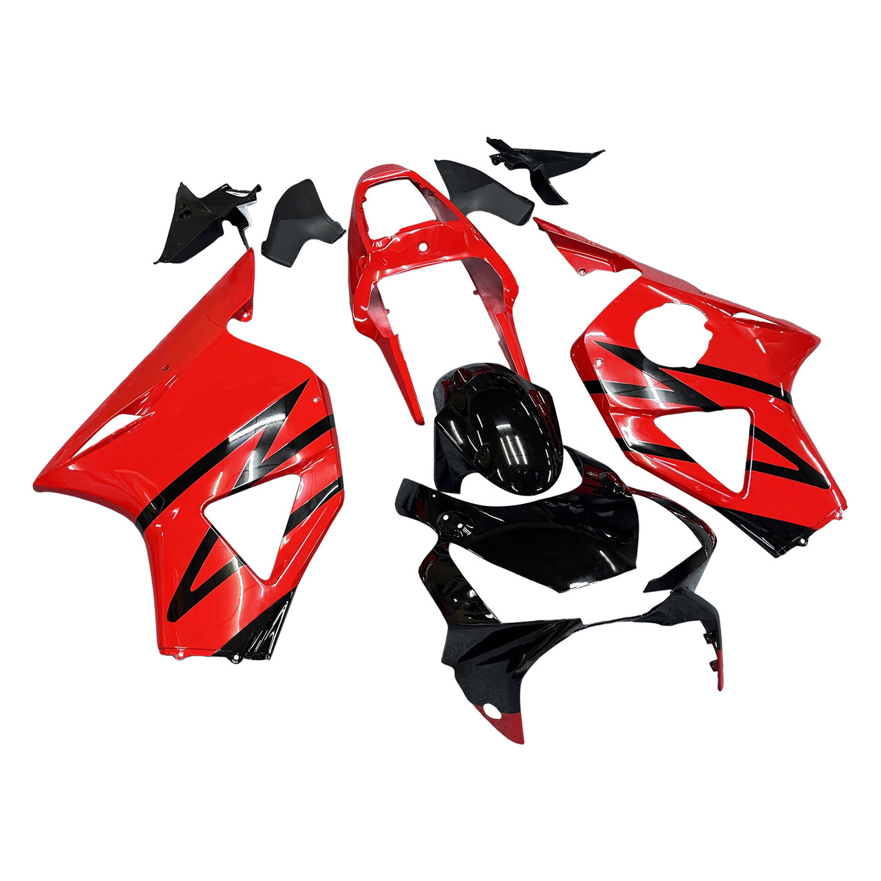 Amotopart Fairings Honda CBR 954 RR Red & Black RR Racing (2002-2003)