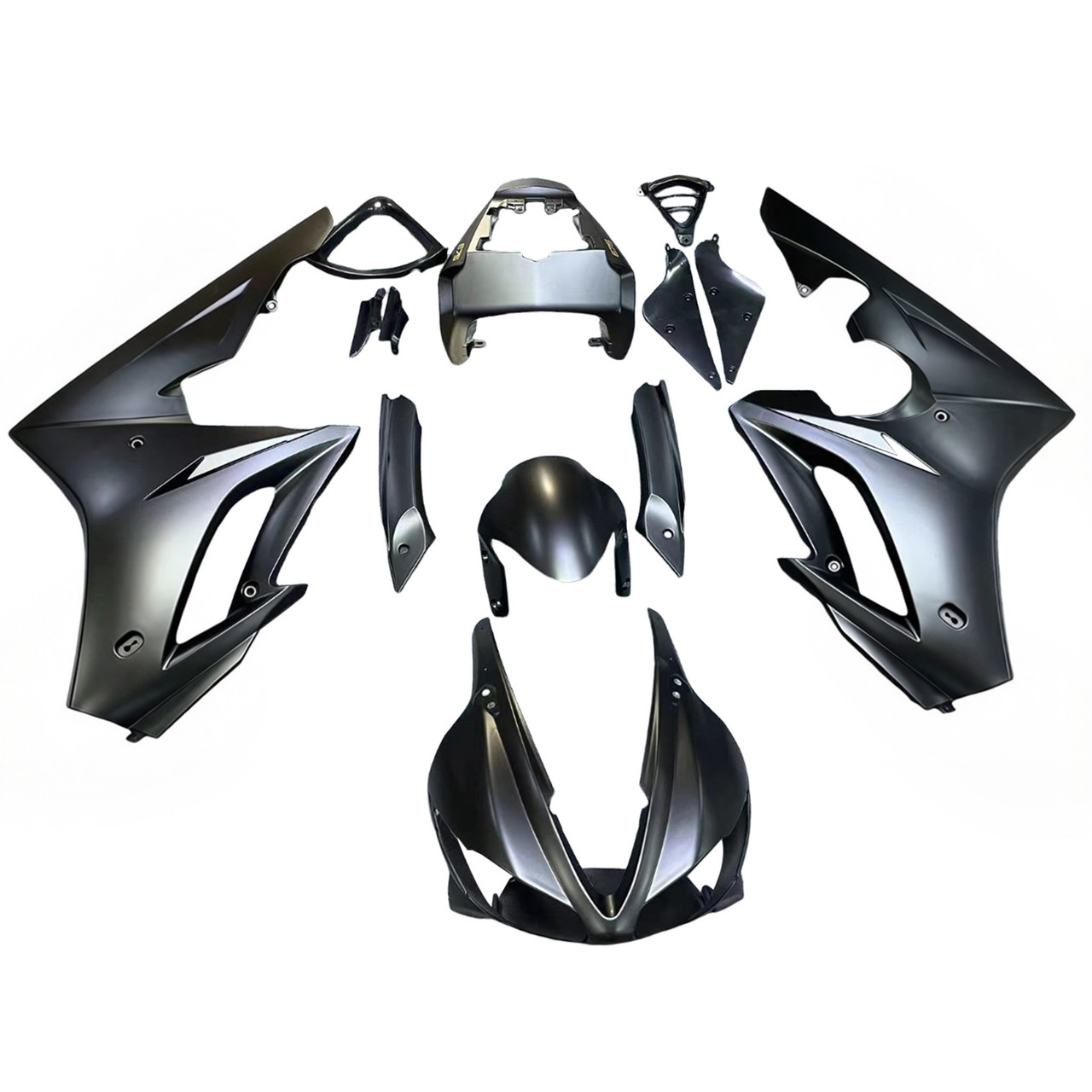 Amotopart Fairings Triumph Daytona Black 675 Racing (2009-2012)