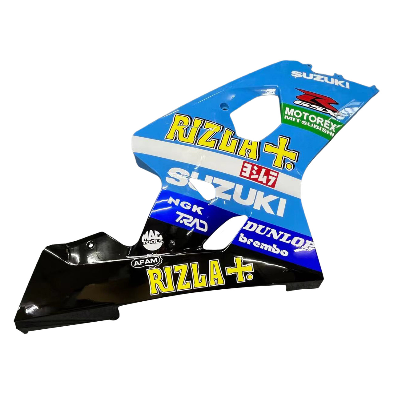 Amotopart Fairings Suzuki GSXR 600 750 Blue Rizla Suzuki GSXR Racing (2004-2005)