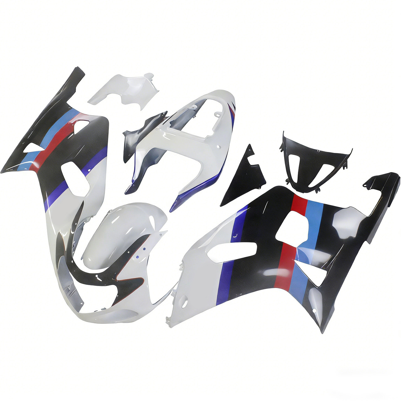 Amotopart Fairings Suzuki GSXR 750 Multi-Color GSXR Racing  (2001-2003)