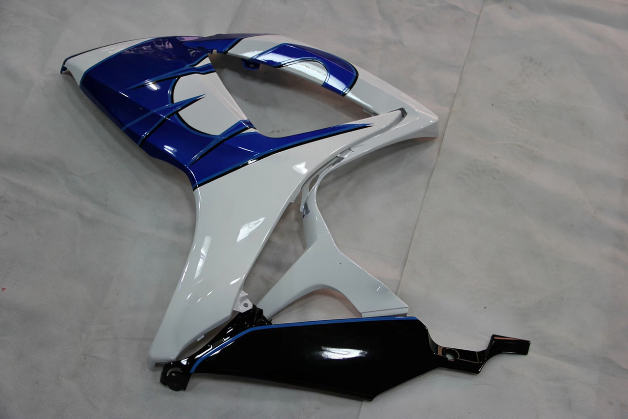 Amotopart Fairings Suzuki GSXR 600 750 White Blue Corona Racing  (2006-2007)