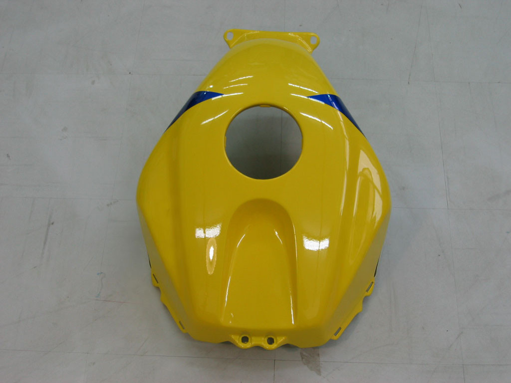 Amotopart Fairings Honda CBR 600 RR Yellow No.46 Azzurro Racing (2005-2006)