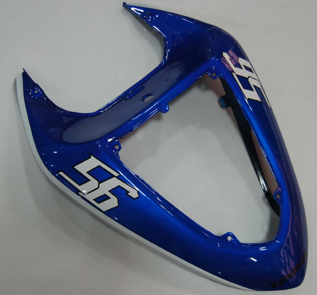 Take Amotopart Fairings Kawasaki ZX 10R Blue Black No.56 Nakano