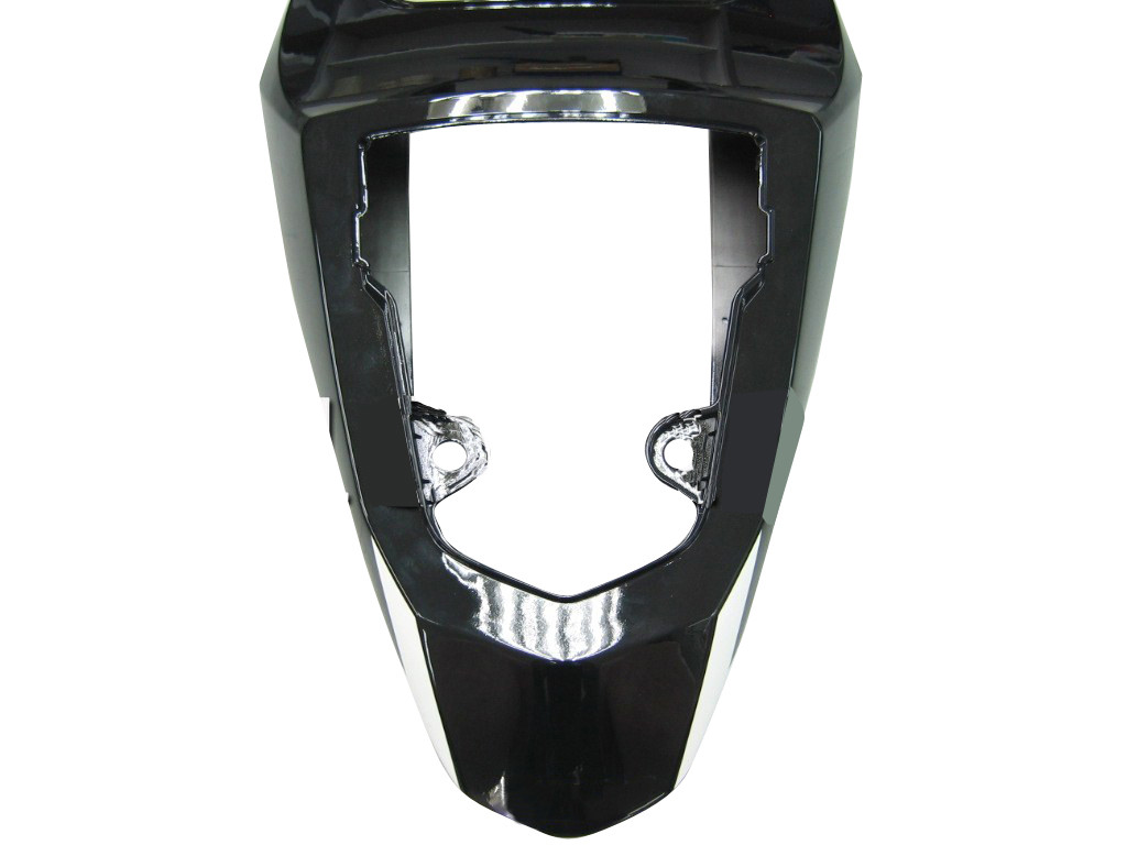 Amotopart Fairings Suzuki GSXR 600 750 Black White Suzuki GSXR Racing  (2004-2005)