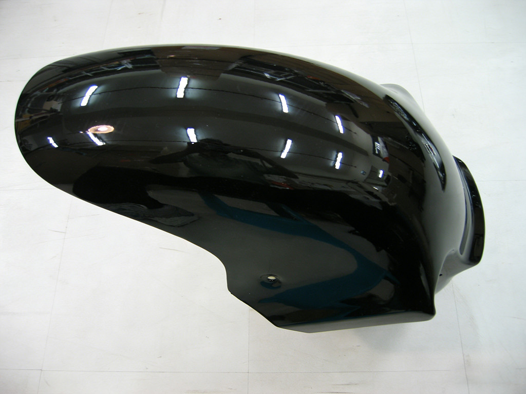 Amotopart Fairings Kawasaki ZX12R Black White West  Racing (2000-2001)