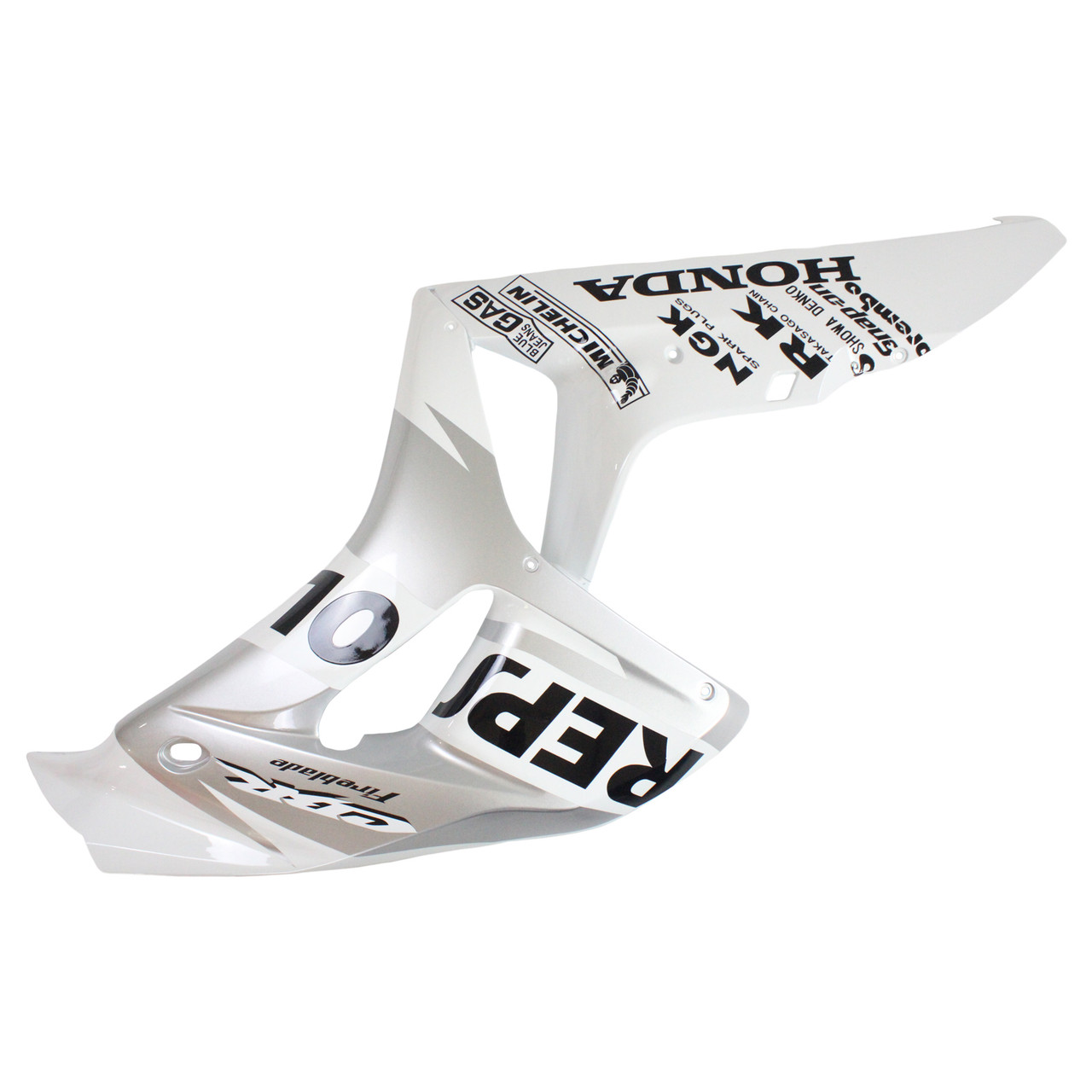 Amotopart Fairings Honda CBR 1000 RR White & Silver Repsol Racing (2006-2007)