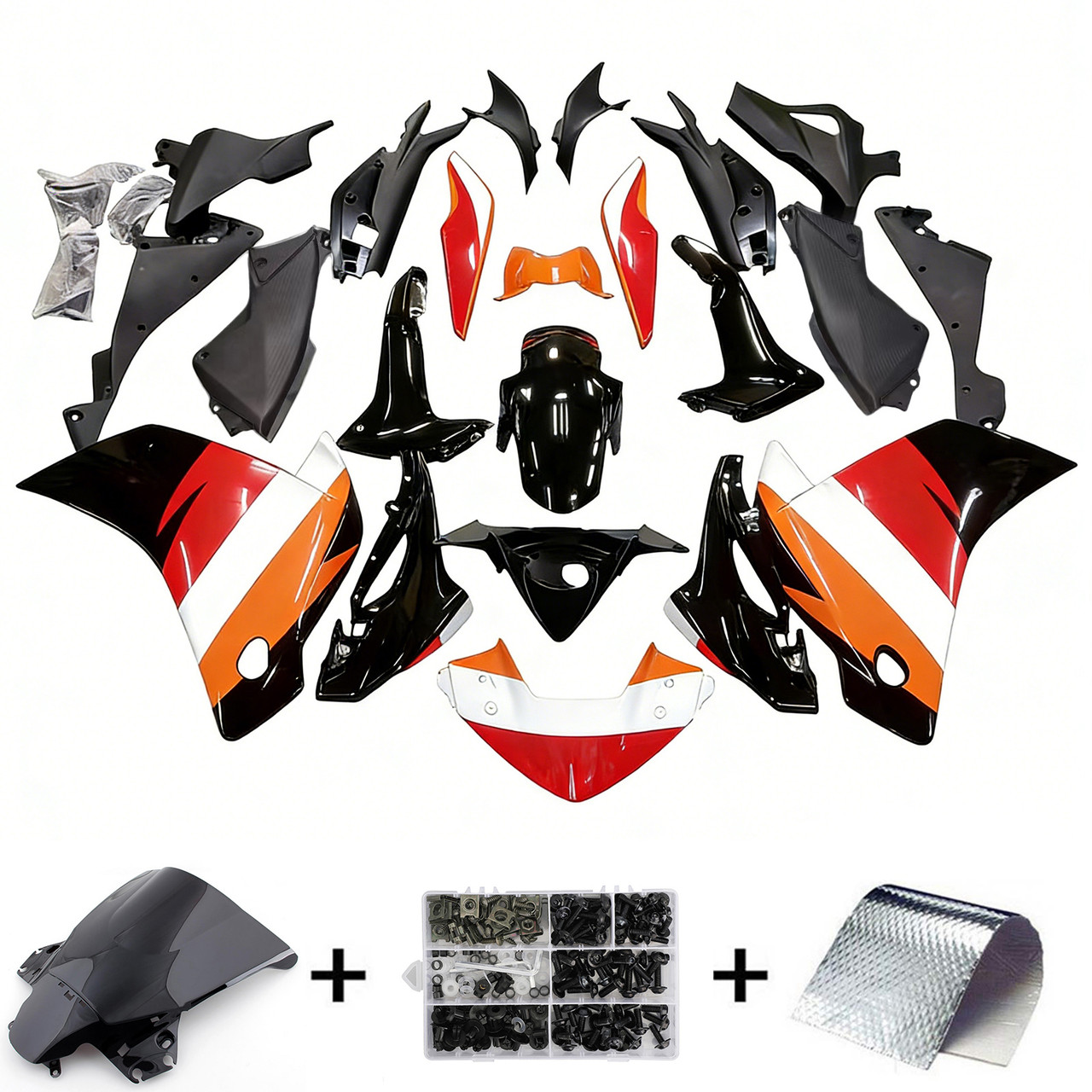Amotopart Fairings Honda CBR250R Repsol Orange Racing (2011-2015)