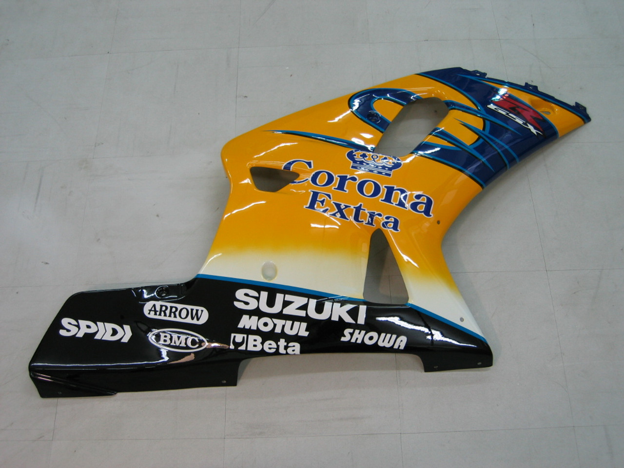 Fairings Suzuki GSXR 600 Yellow & Blue Corona GSXR Racing  (2001-2003)