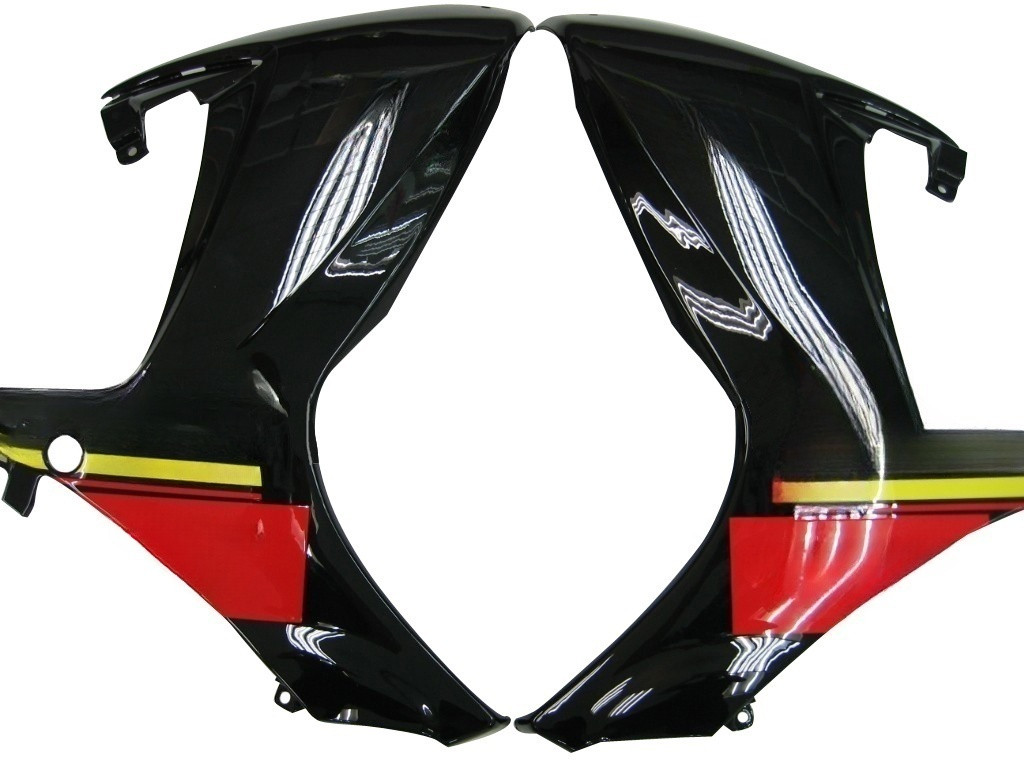 Amotopart Fairings Suzuki GSXR 600 750 Black Chesterfield Suzuki Racing  (2006-2007)