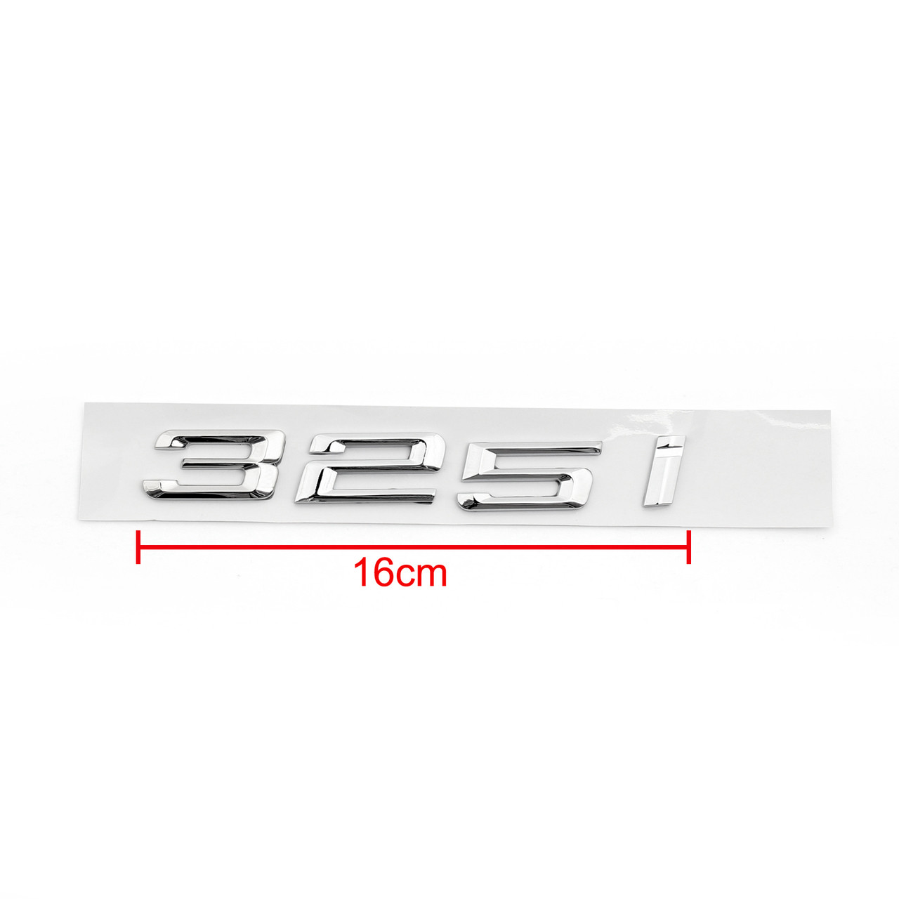 Car Rear Badge Emblem Metal 325i BMW E21 30 E36 46 E90 E91 92 E93 Chrome Car Rear Badge Emblem Metal 325i BMW E21 30 E36 46 E90 E91 92 E93 Chrome